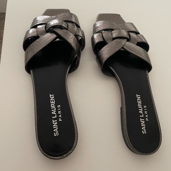 Saint Laurent Sandals Tribute Slides - Picture 3 of 5